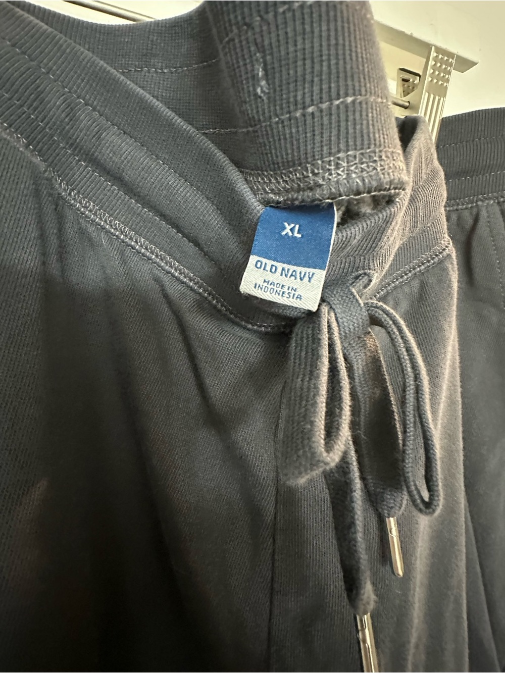 Old Navy Women's Slate Blue/Grey Drawstring Joggers - Picture 3 of 3